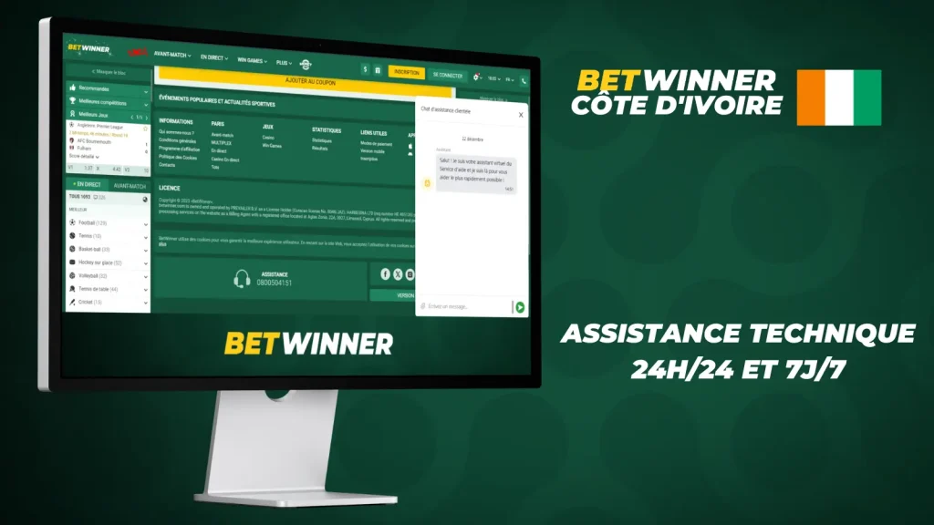 connexion Betwinner